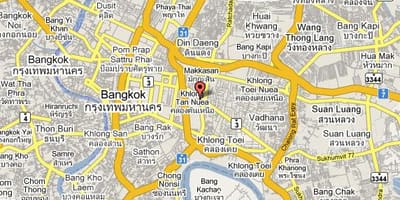 মানচিত্র sukhumvit এলাকা ব্যাংকক